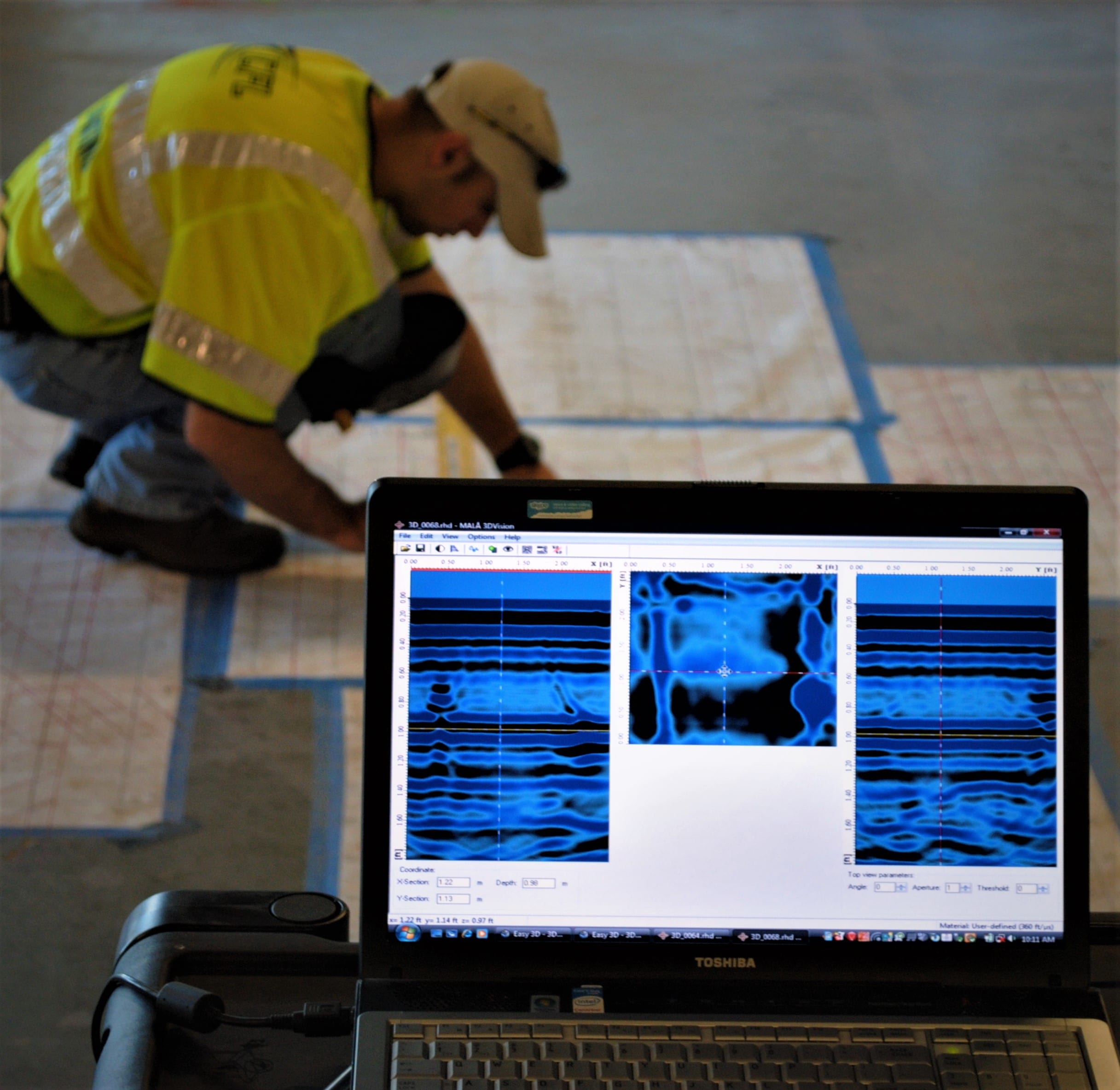 2D/3D CONCRETE IMAGING (GPR)