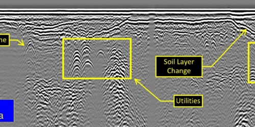 2D GPR Data - Deliverable 2D GPR Data - 800 MHz Antenna